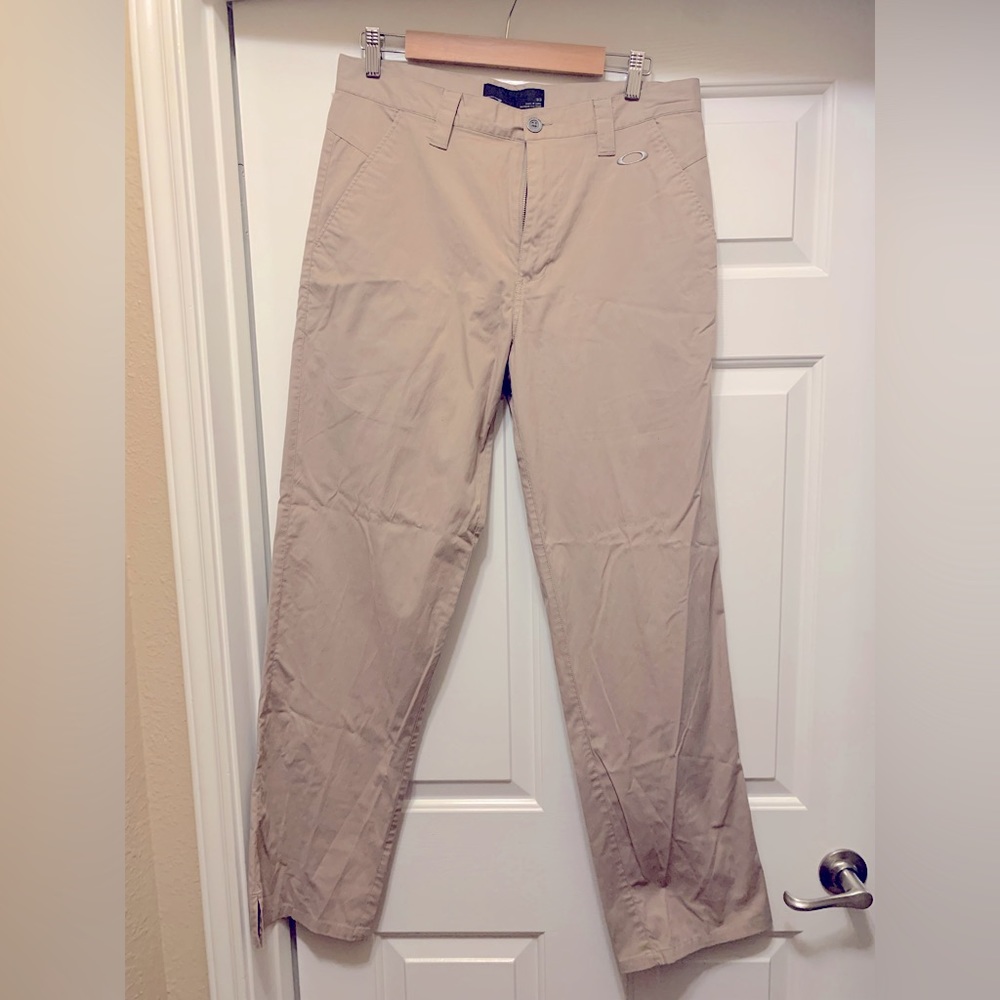 Oakley Tan Slacks Size 33